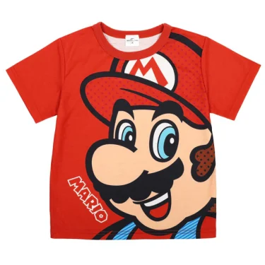 【マリオ】マリオ　Tシャツ（キッズ）